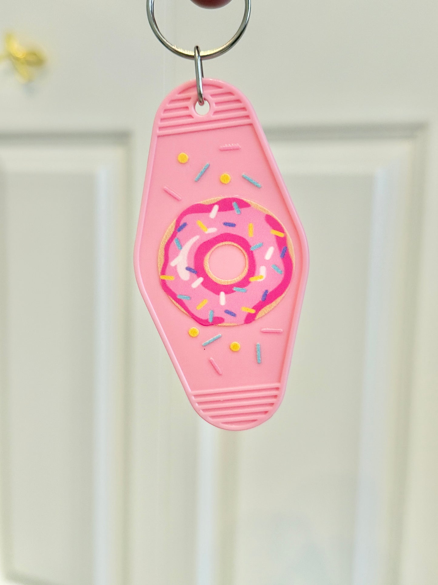 Cute & Fun Customizable Motel Keychain!