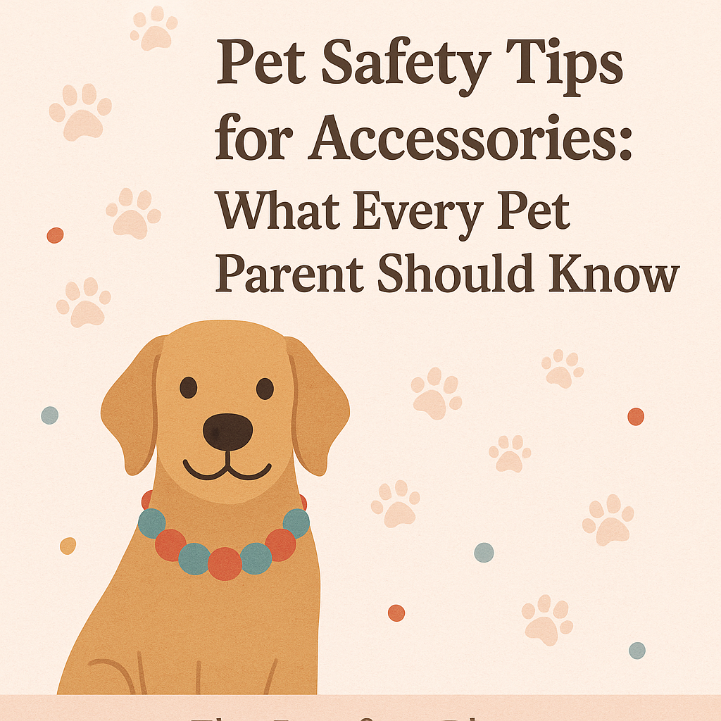 Safety Tips When Accessorizing your Pet!