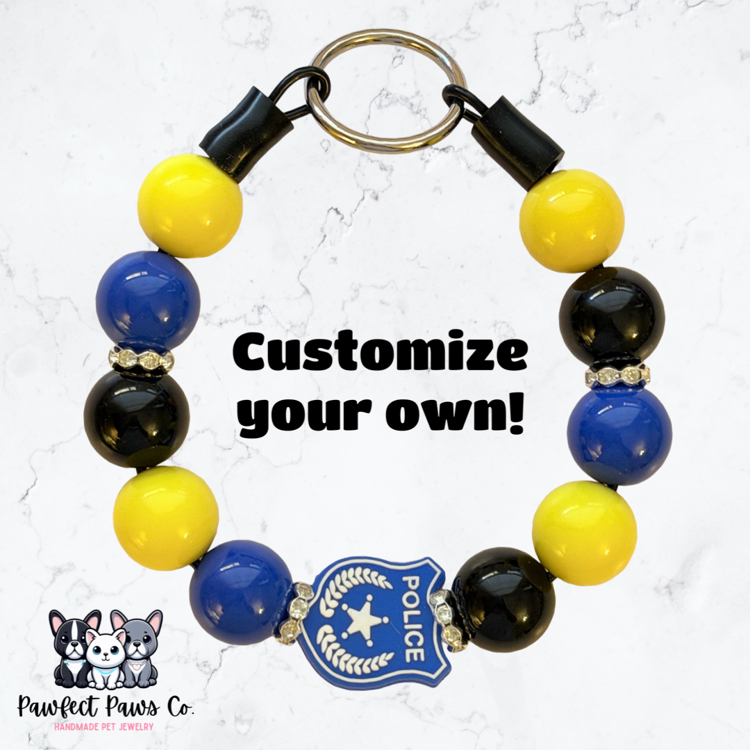 Heavy Duty Custom Beaded Key Holder/Wristlet! Choose your design!