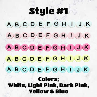 ADD ON: Name or Word Letter Beads