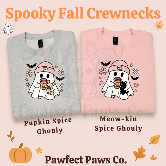 Boo-Jee Fur Mama Ghouly Halloween/Fall Crewneck