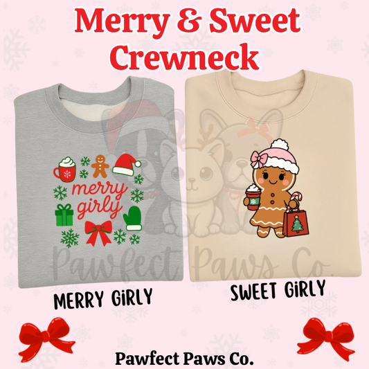 Holiday Cheer Gingerbread Crewneck
