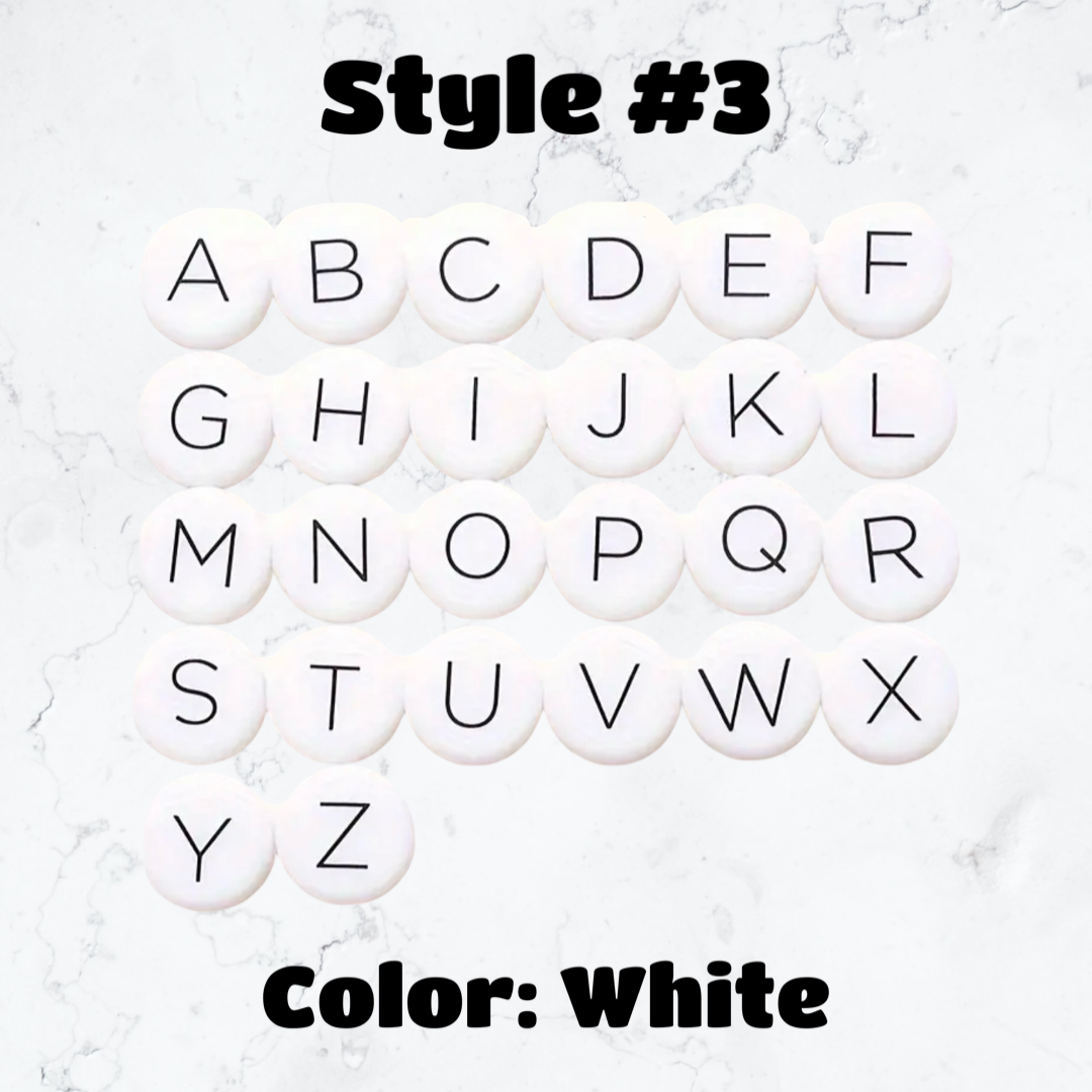 ADD ON: Name or Word Letter Beads