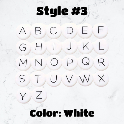 ADD ON: Name or Word Letter Beads