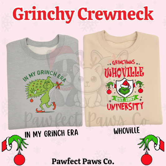 Grinch Holiday Cheer Crewneck Part 2!
