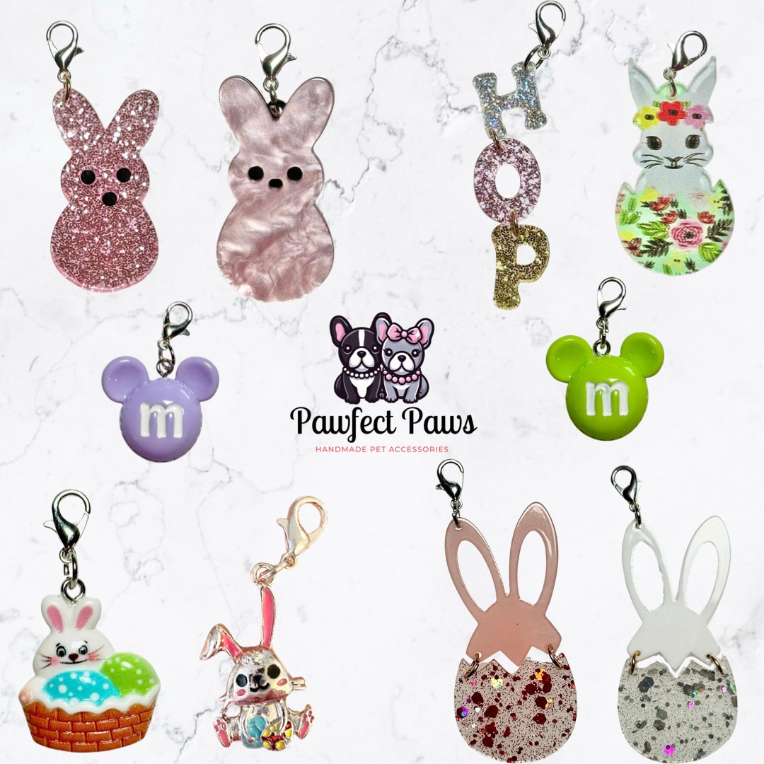 ADD ON: Easter/ Spring/ Bunny Hanging Charms/Pendants