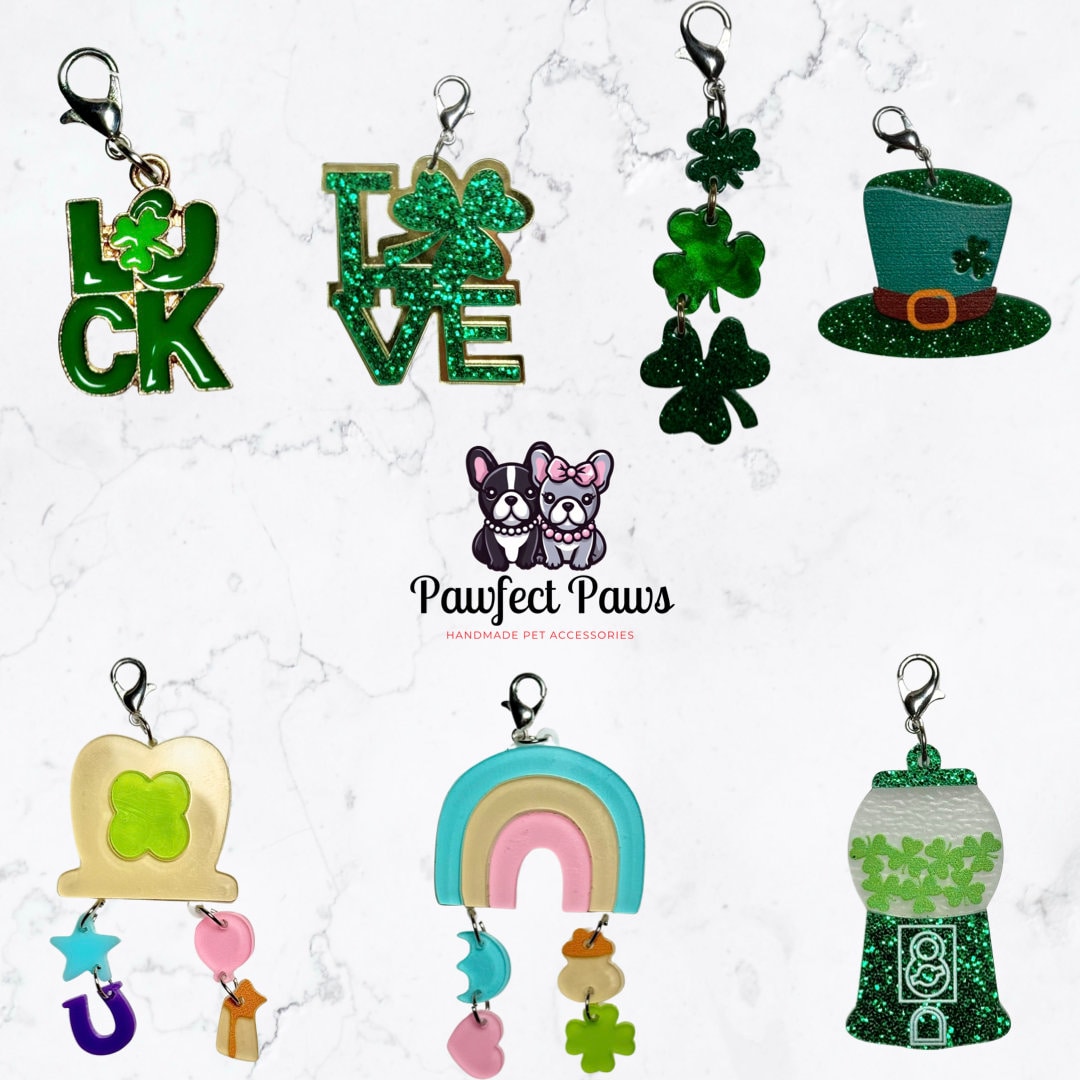 ADD ON: St. Patricks Day/ Leprechaun / Shamrock Hanging Charms/Pendants