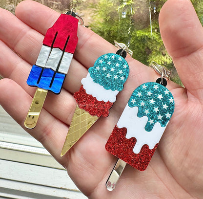 ADD ON: Independence Day Patriotic Hanging Charms/Pendants